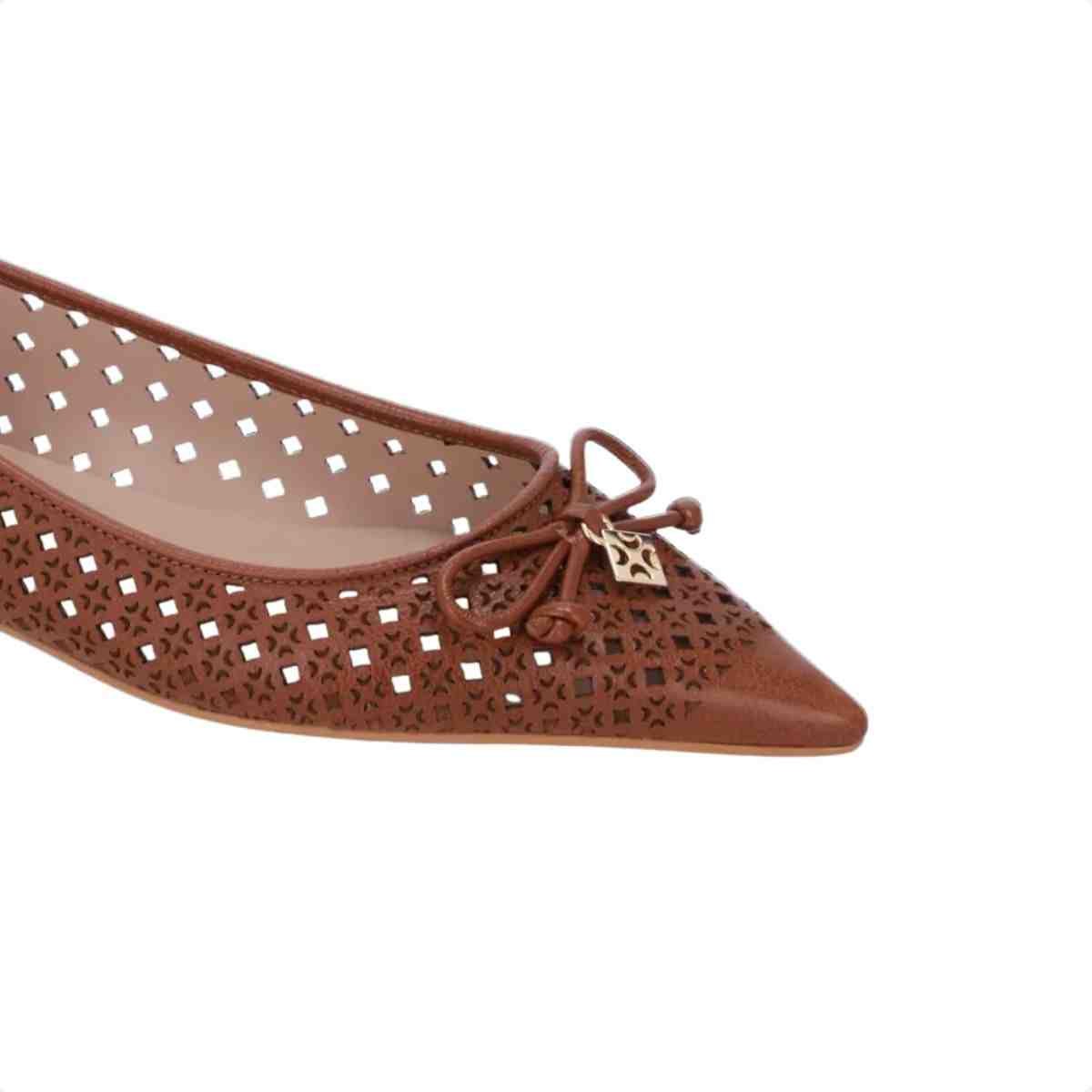 Sapatilha Bico Fino Feminino Luz Da Lua Atacama Ambar Marrom 3