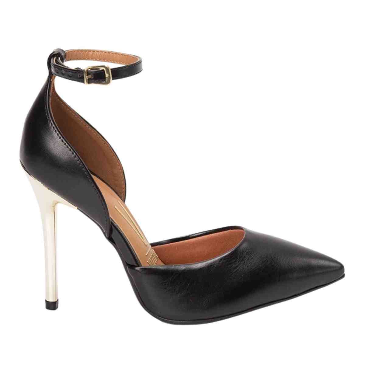 Sapato Feminino Scarpin Vizzano Preto