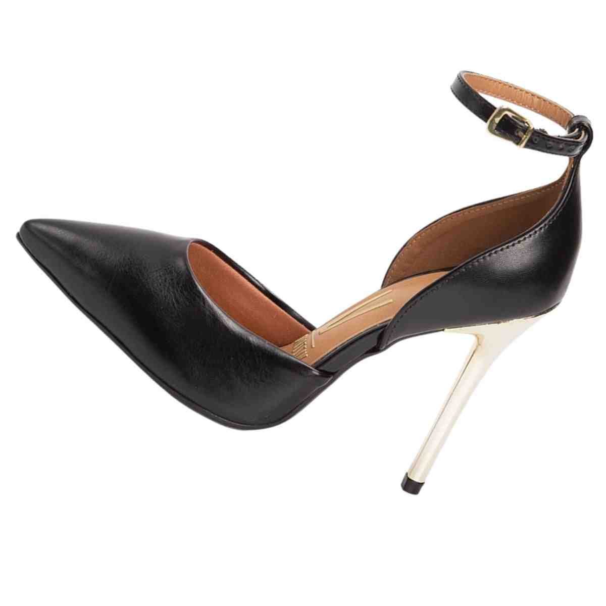 Sapato Feminino Scarpin Vizzano Preto Preto 7