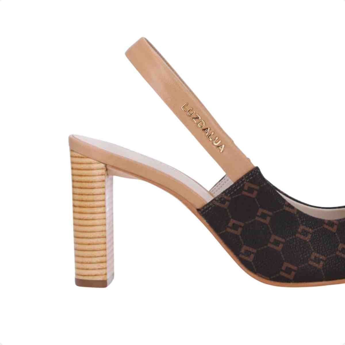 Sapato Chanel Feminino Luz Da Lua Moca Café 7