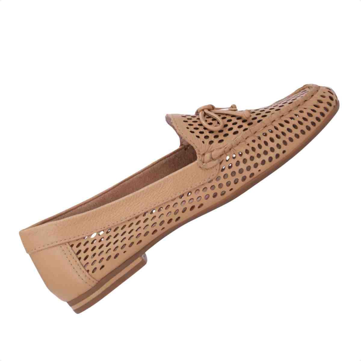 Sapato Mocassim Feminina Luz Da Lua Atacama Butter Bege 5