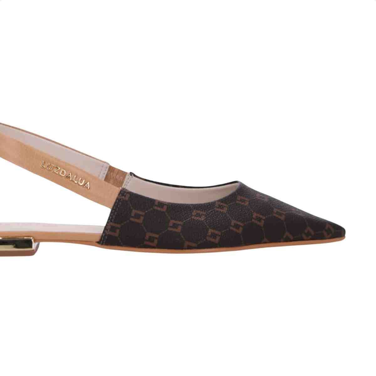 Sapato Chanel Feminino Luz Da Lua Atacama Moca Café 6