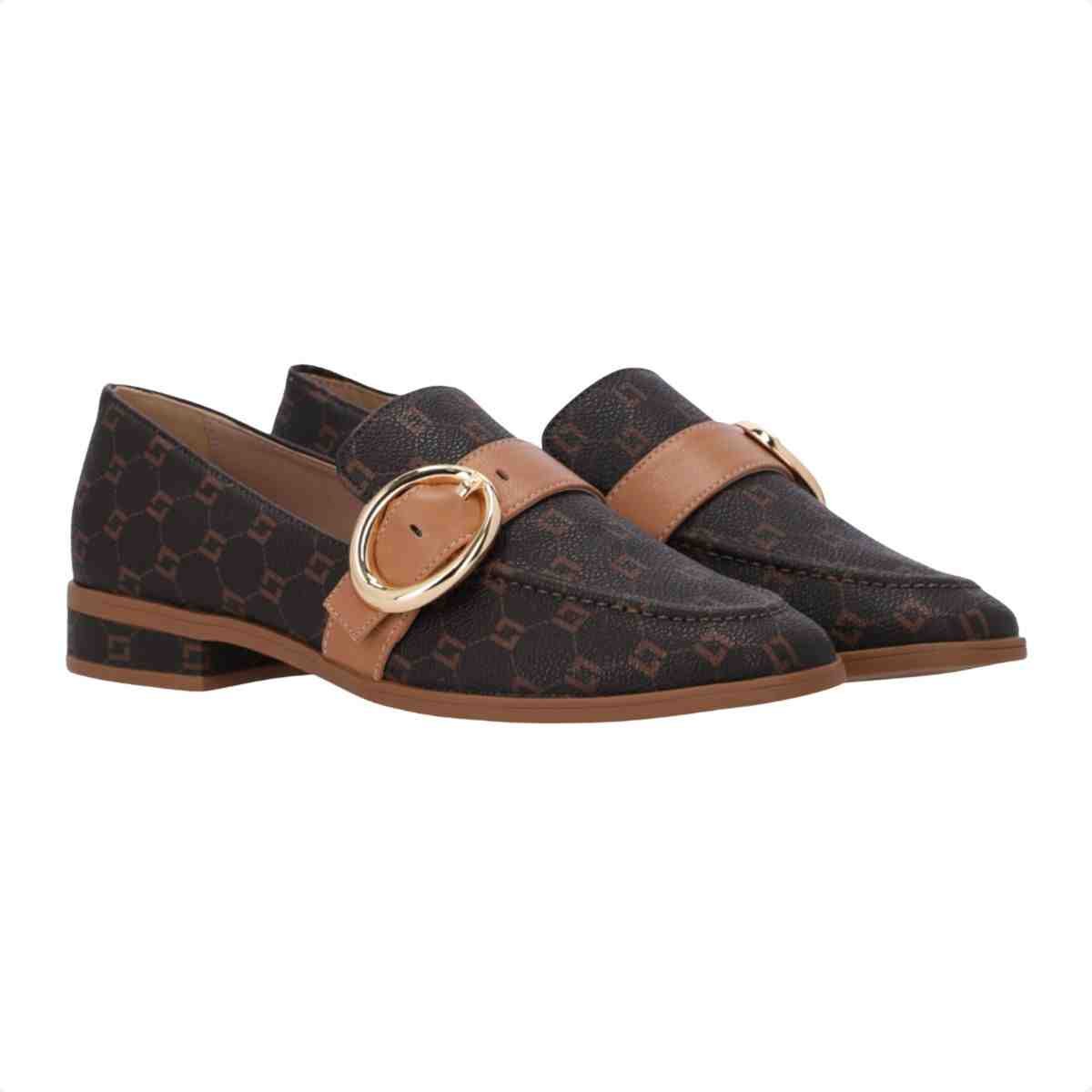 Sapato Mocassim Feminino Luz Da Lua Loafer Moca Café 3