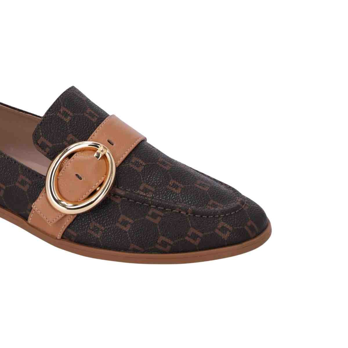Sapato Mocassim Feminino Luz Da Lua Loafer Moca Café 4