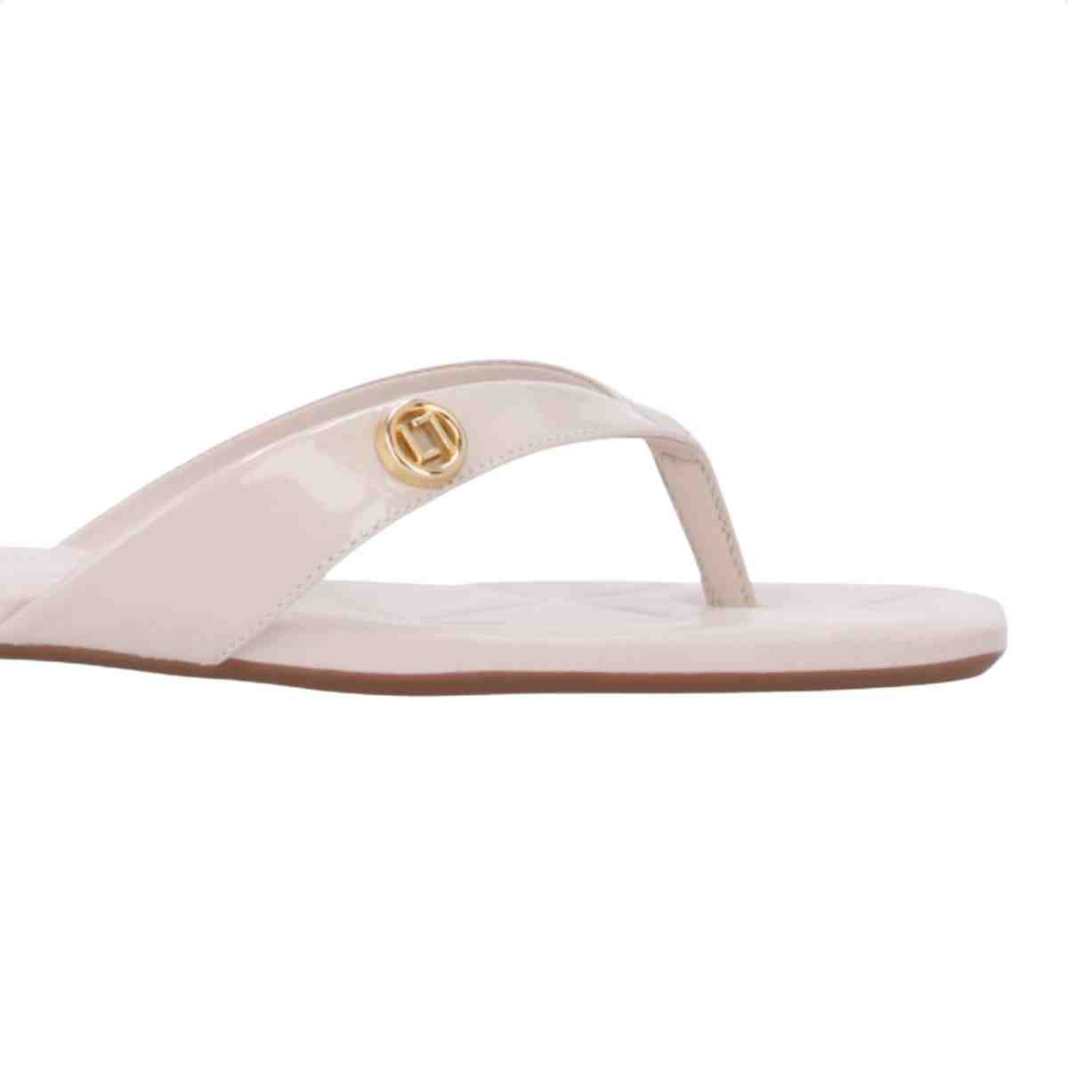 Tamanco Rasteiro Feminino Luz Da Lua Saara Panna Branco 2