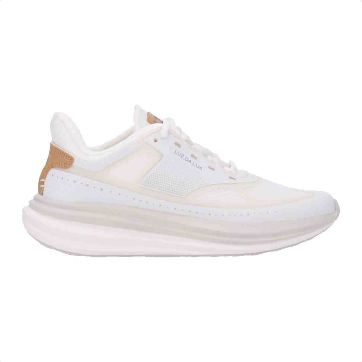 Tenis Moda Feminino Luz Da Lua Sky Ergoform Bianco