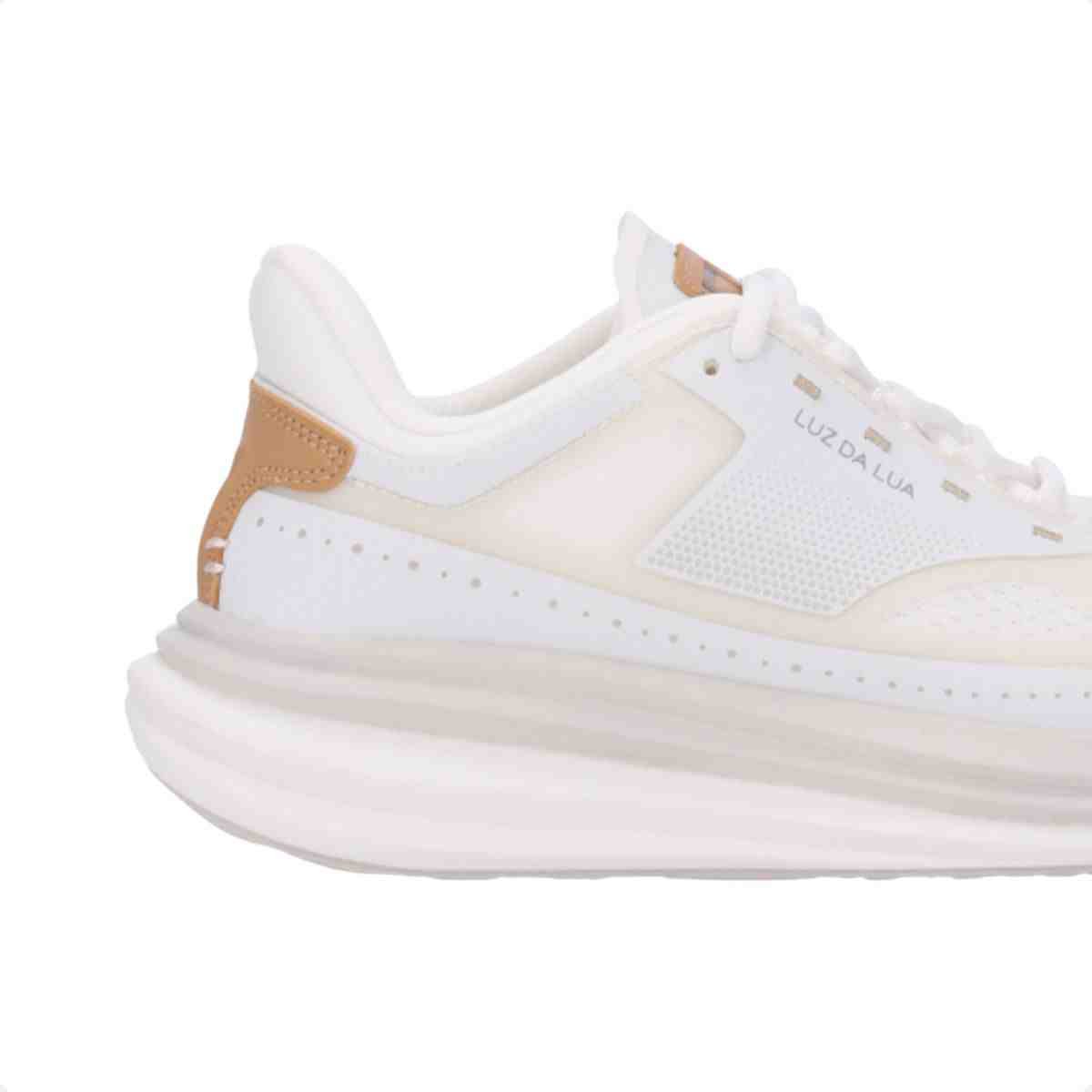 Tenis Moda Feminino Luz Da Lua Sky Ergoform Bianco Branco/Azul 7
