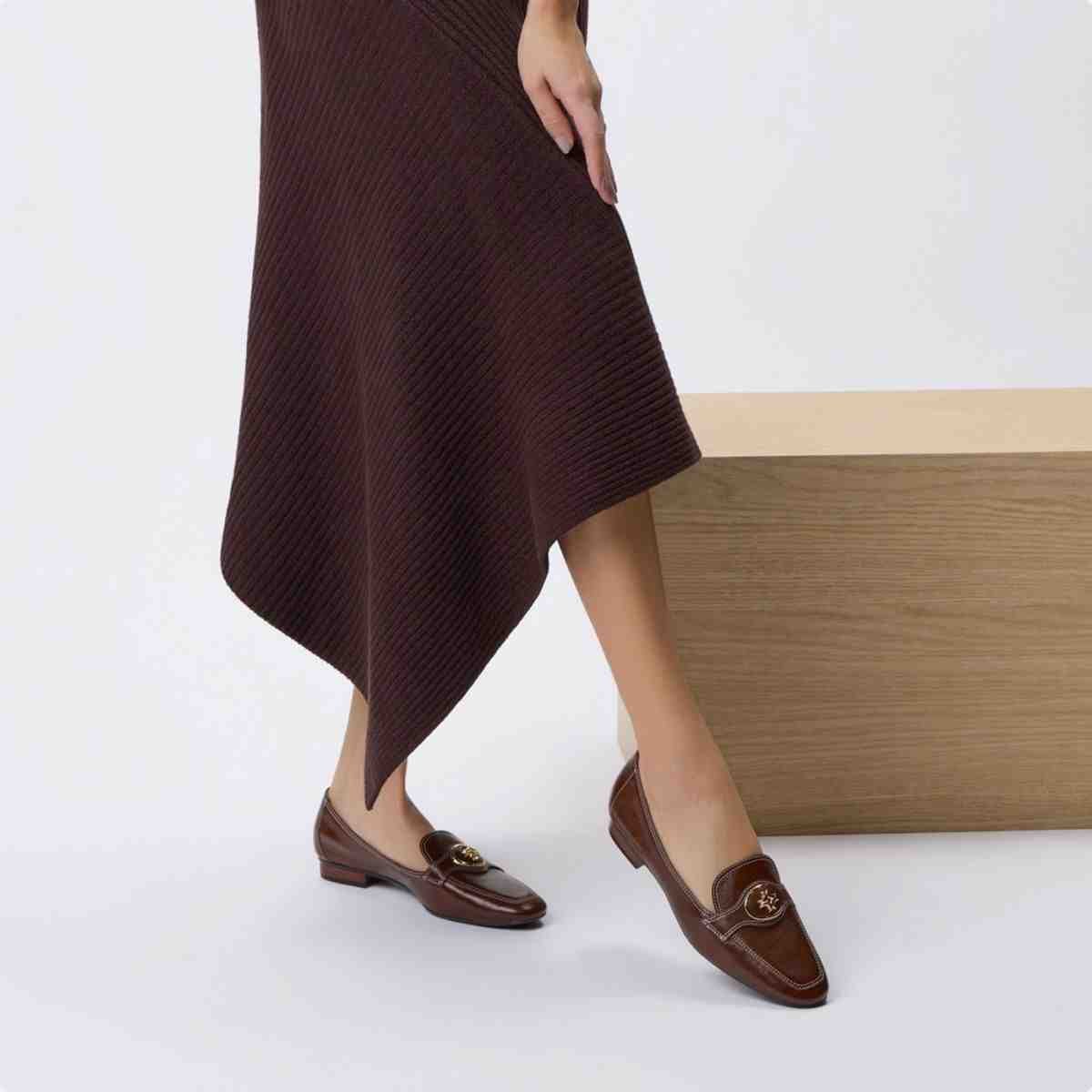 Sapato Mocassim Femininoluz Da Lua Atacama Trufa Marrom 2