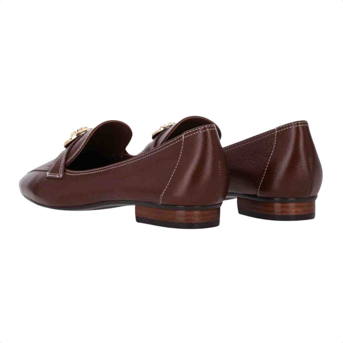 Sapato Mocassim Femininoluz Da Lua Atacama Trufa Marrom 5