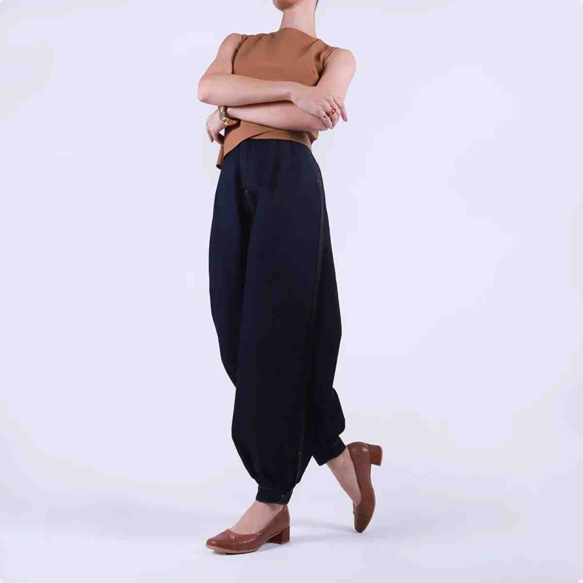 Sapato Feminino Scarpin  Usaflex Ud29001-003 Canela Marrom 2