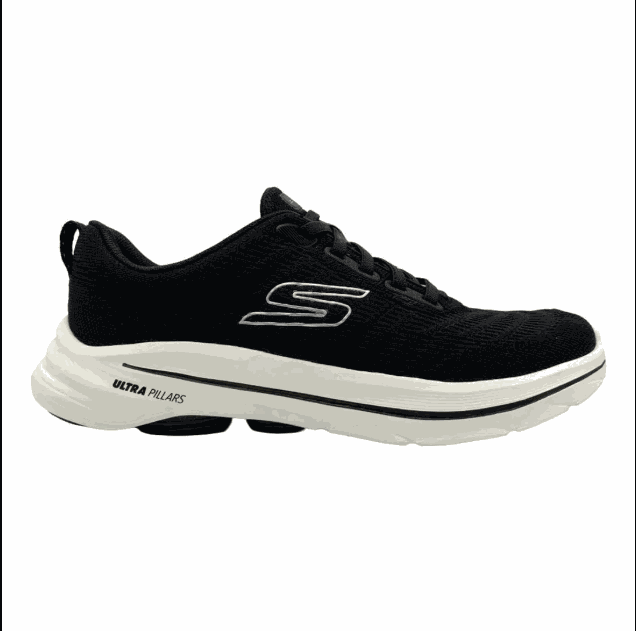 Tenis Running Fem Skechers Go Walk 8 - Britt 125920- Preto 5