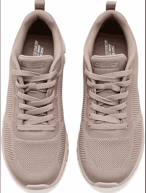 Tenis Running Fem Skechers Bobs B-Lite - Slight Flex 117700- Bege 3
