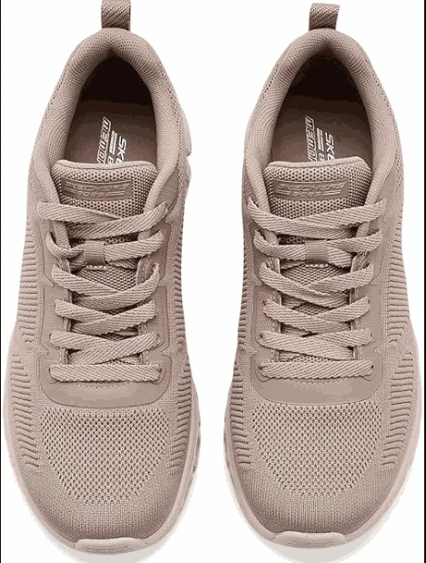 Tenis Running Fem Skechers Bobs B-Lite - Slight Flex 117700- Bege 3