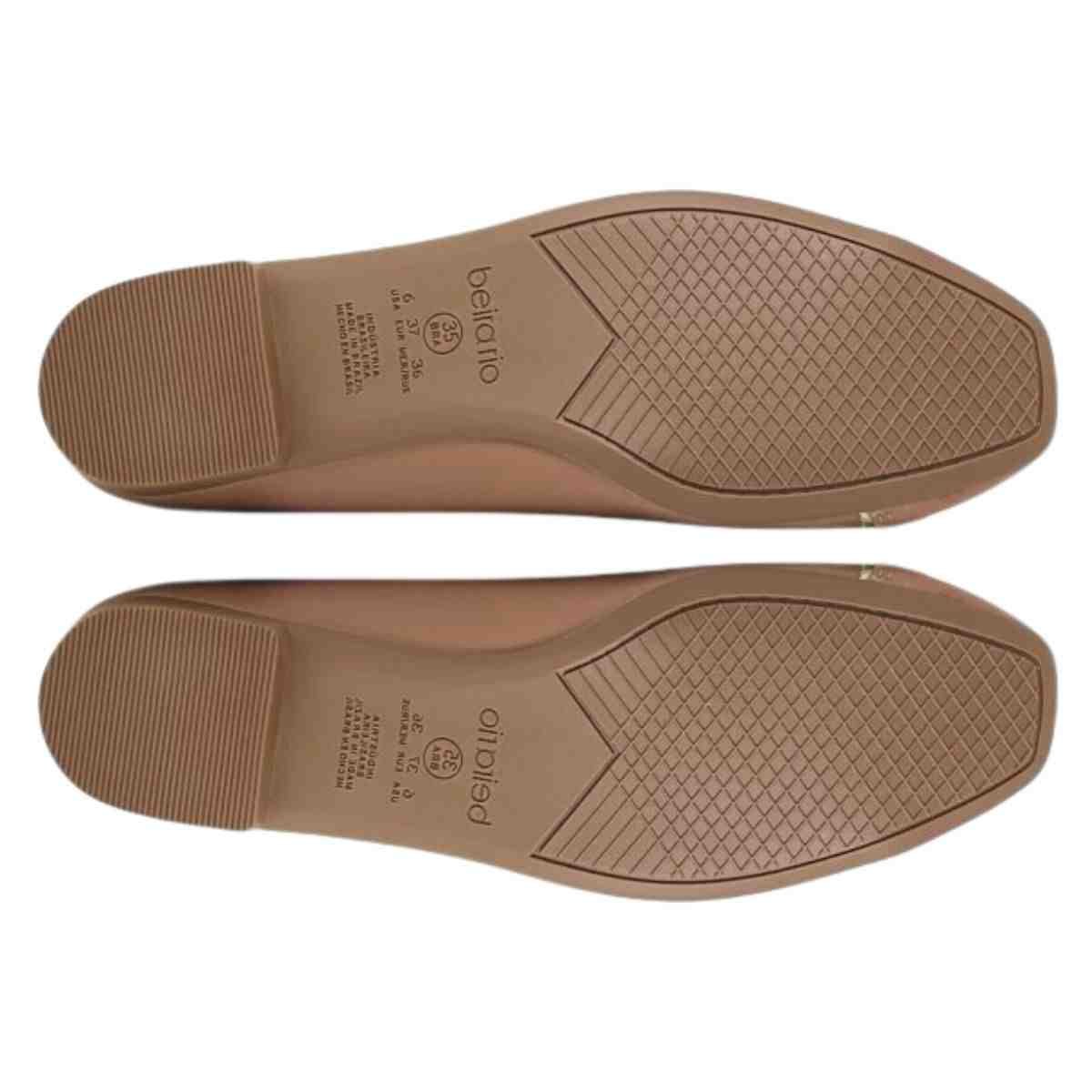 Sapatilha Feminina Beira Rio Camel Marrom 7