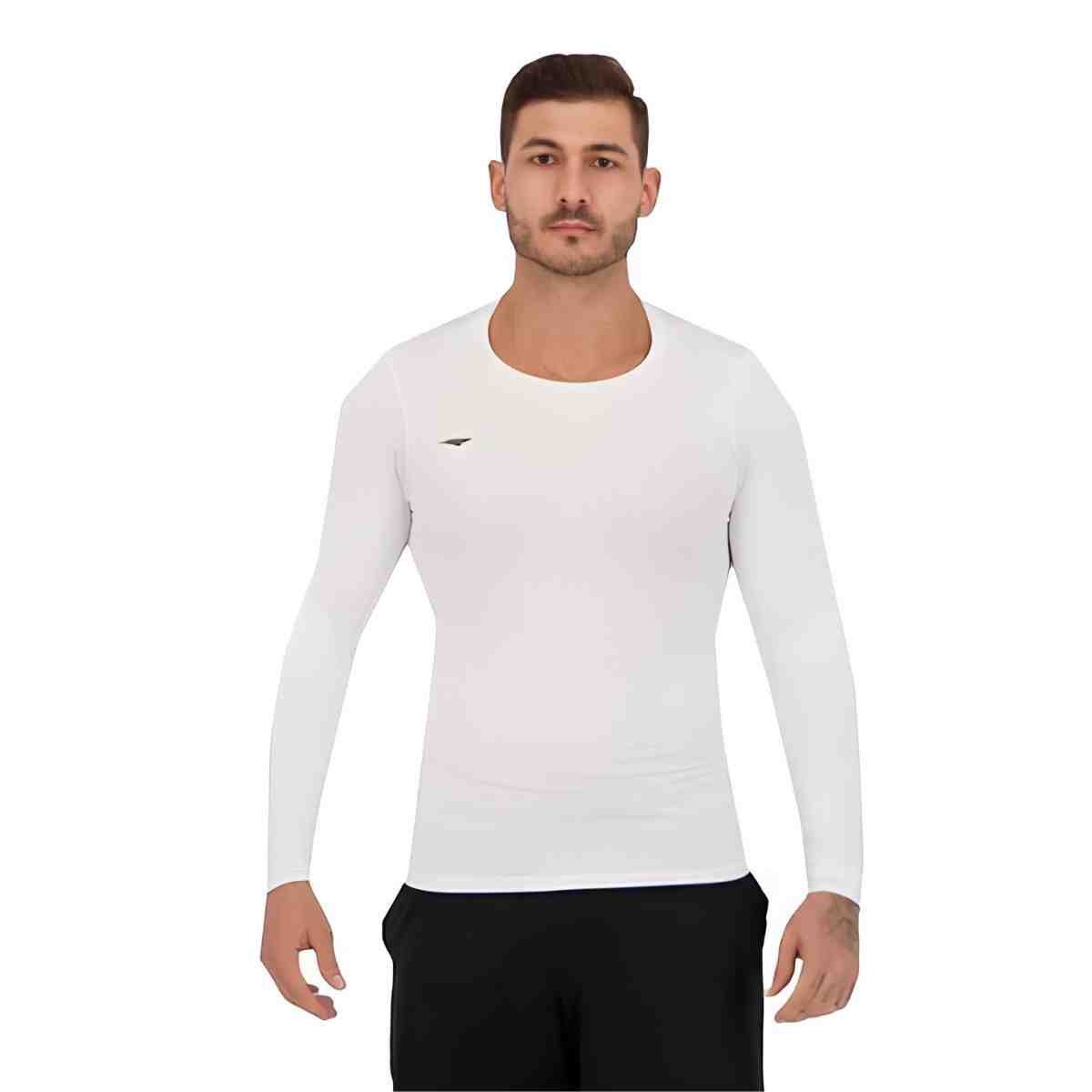Camiseta Masculina Manga Longa Penalty Skin Branca