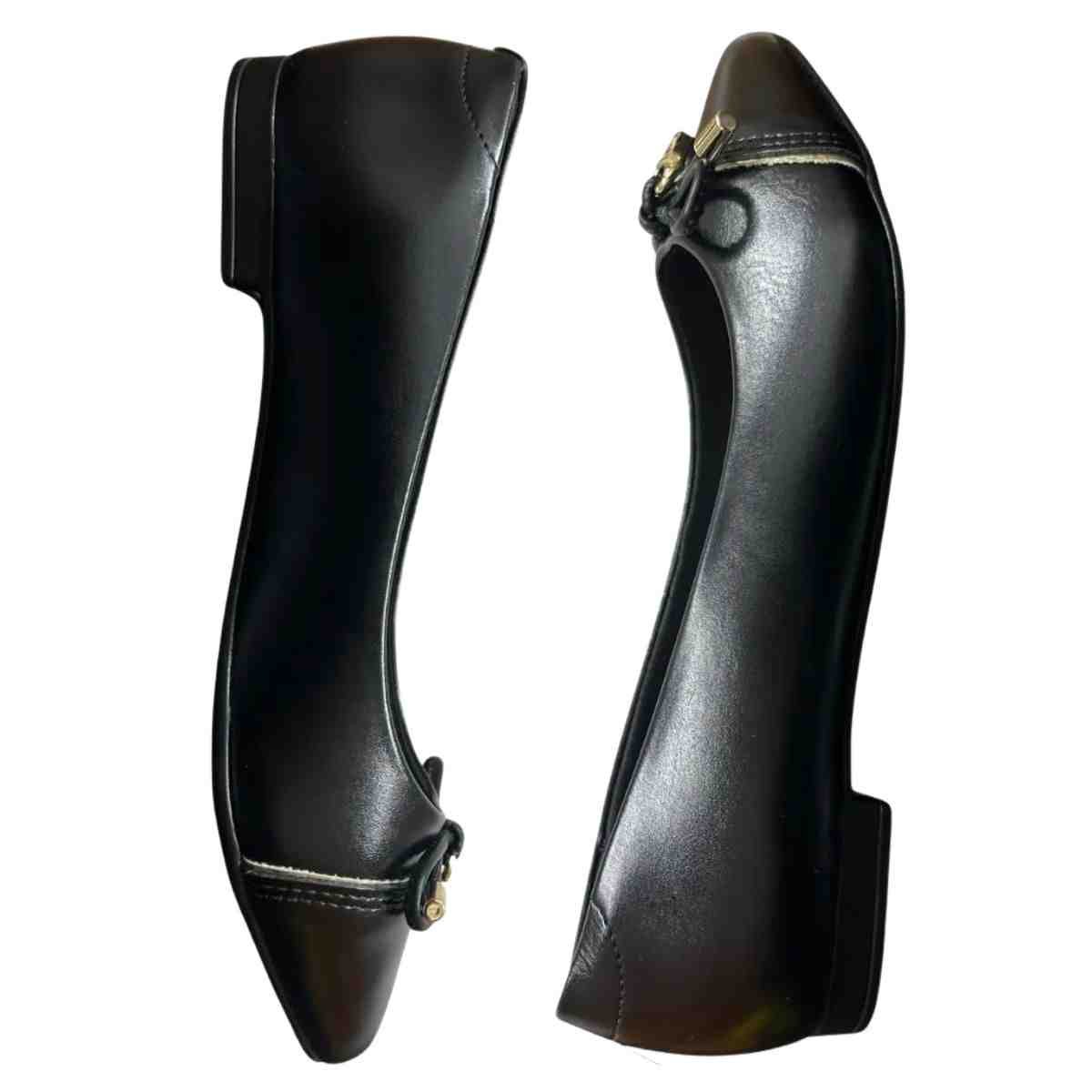 Sapatilha Feminina Bico Fino Beira Rio Preto Preto 6