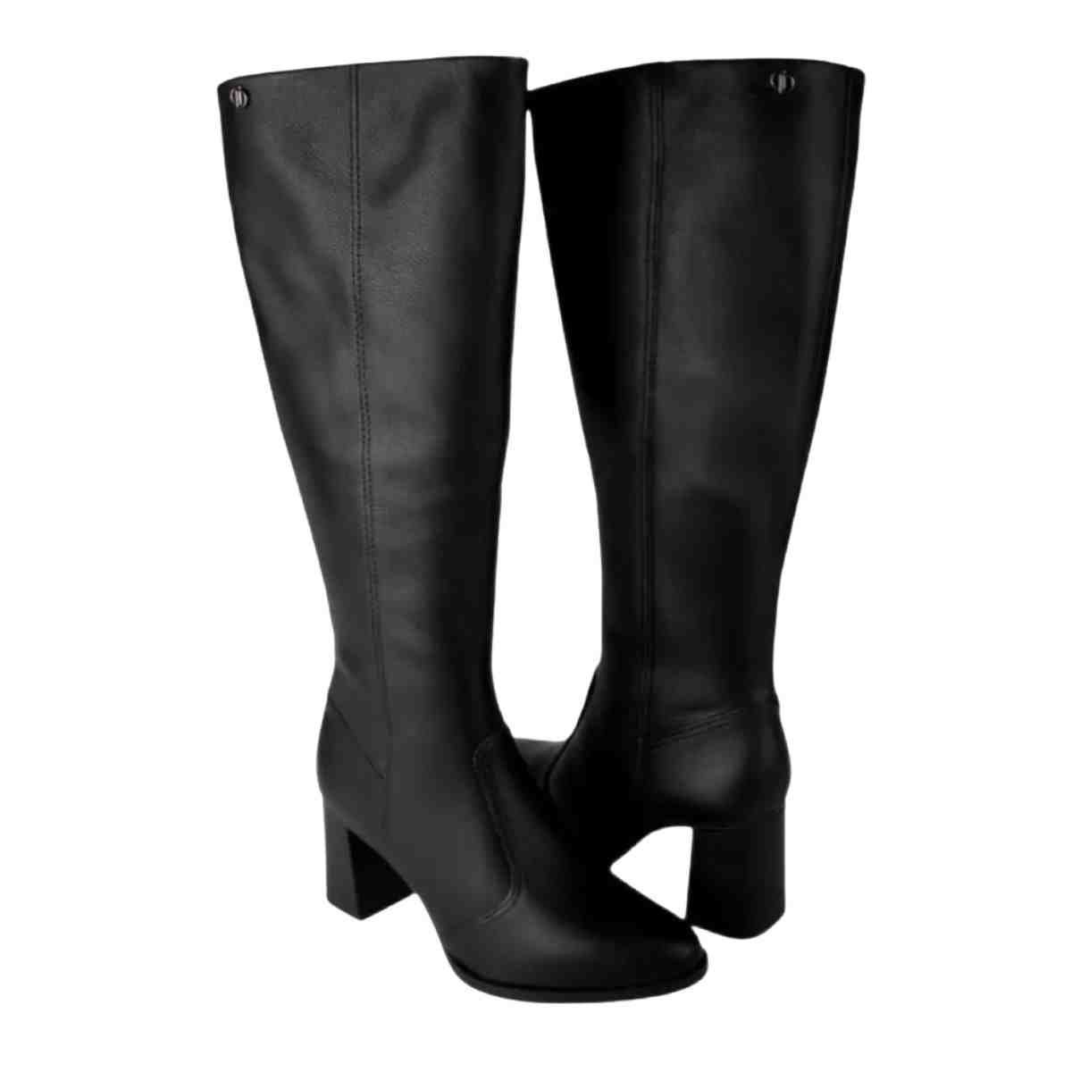 Bota Feminina Cano Baixo Dakota Preta Preto 5