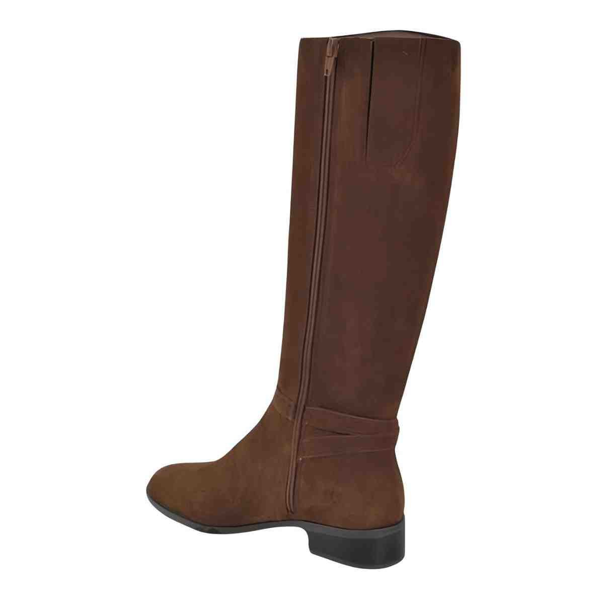 Bota Feminina Montaria Via Marte Marrom Marrom 5