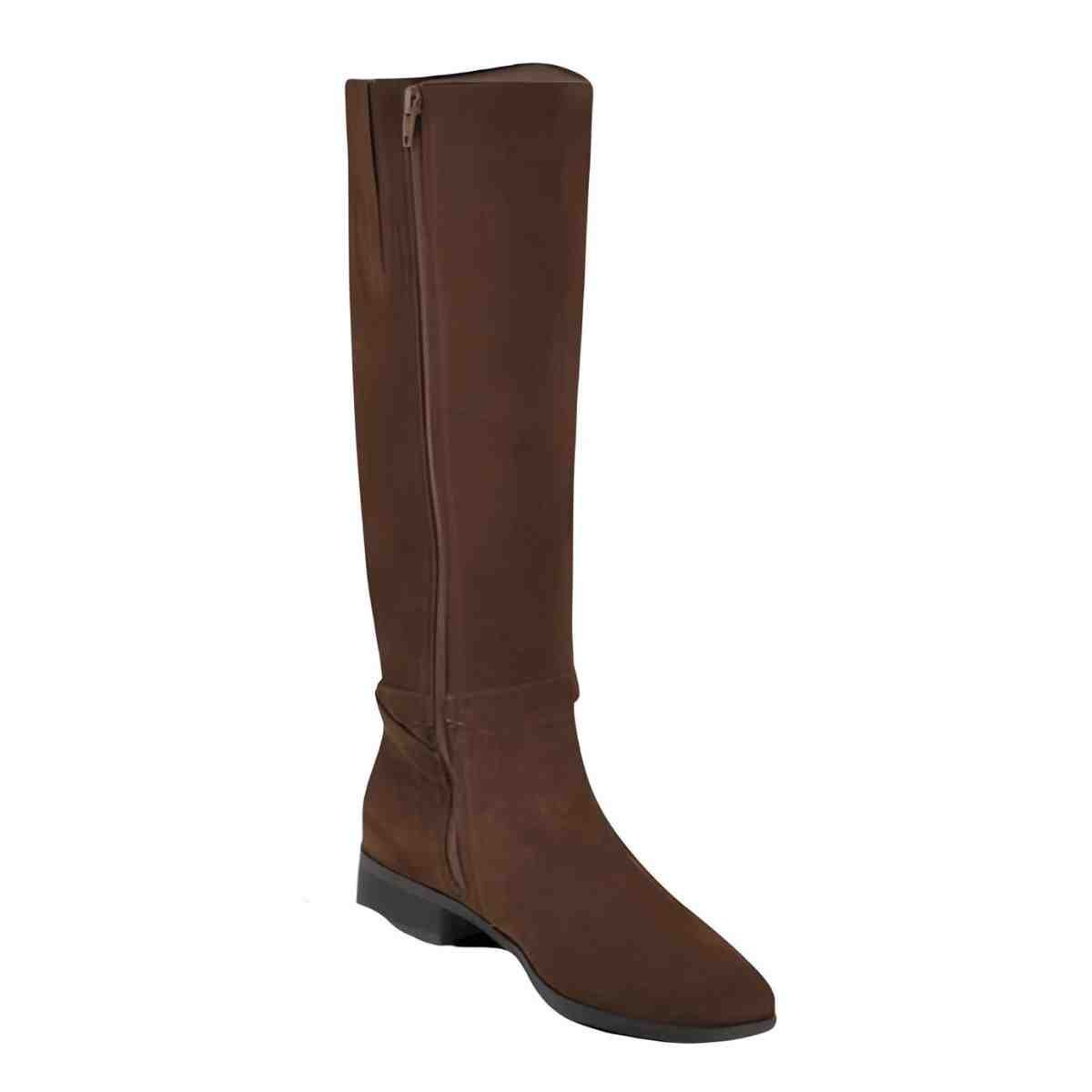 Bota Feminina Montaria Via Marte Marrom Marrom 6