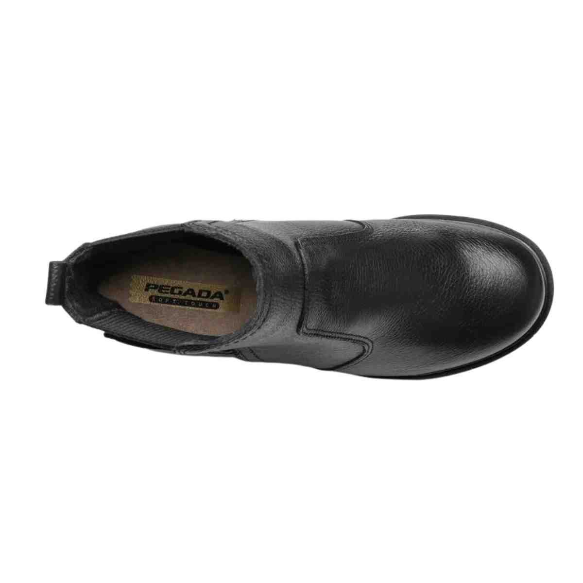 Bota Feminina Coturno Pegada Levels Preta Preto 3