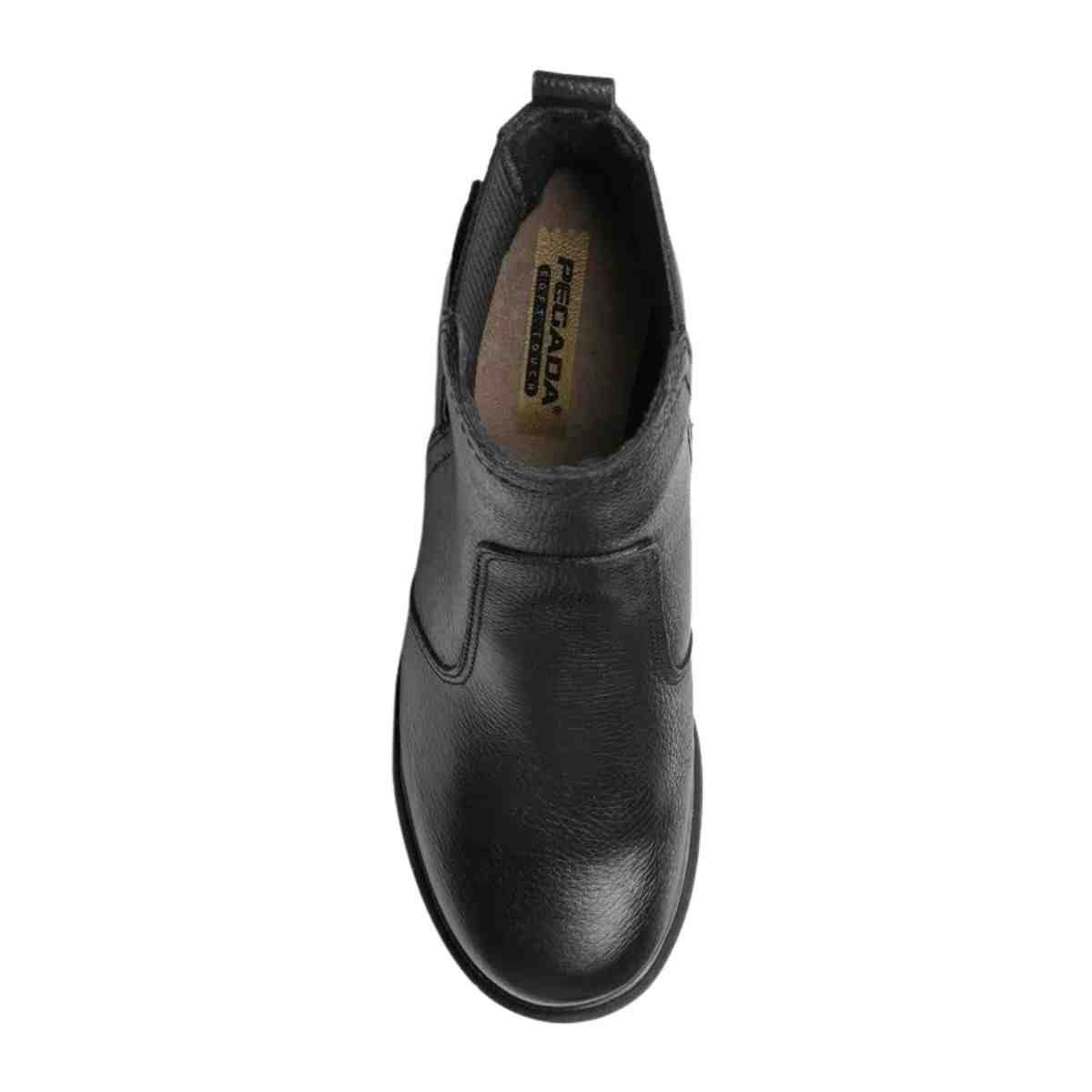 Bota Feminina Coturno Pegada Levels Preta Preto 6