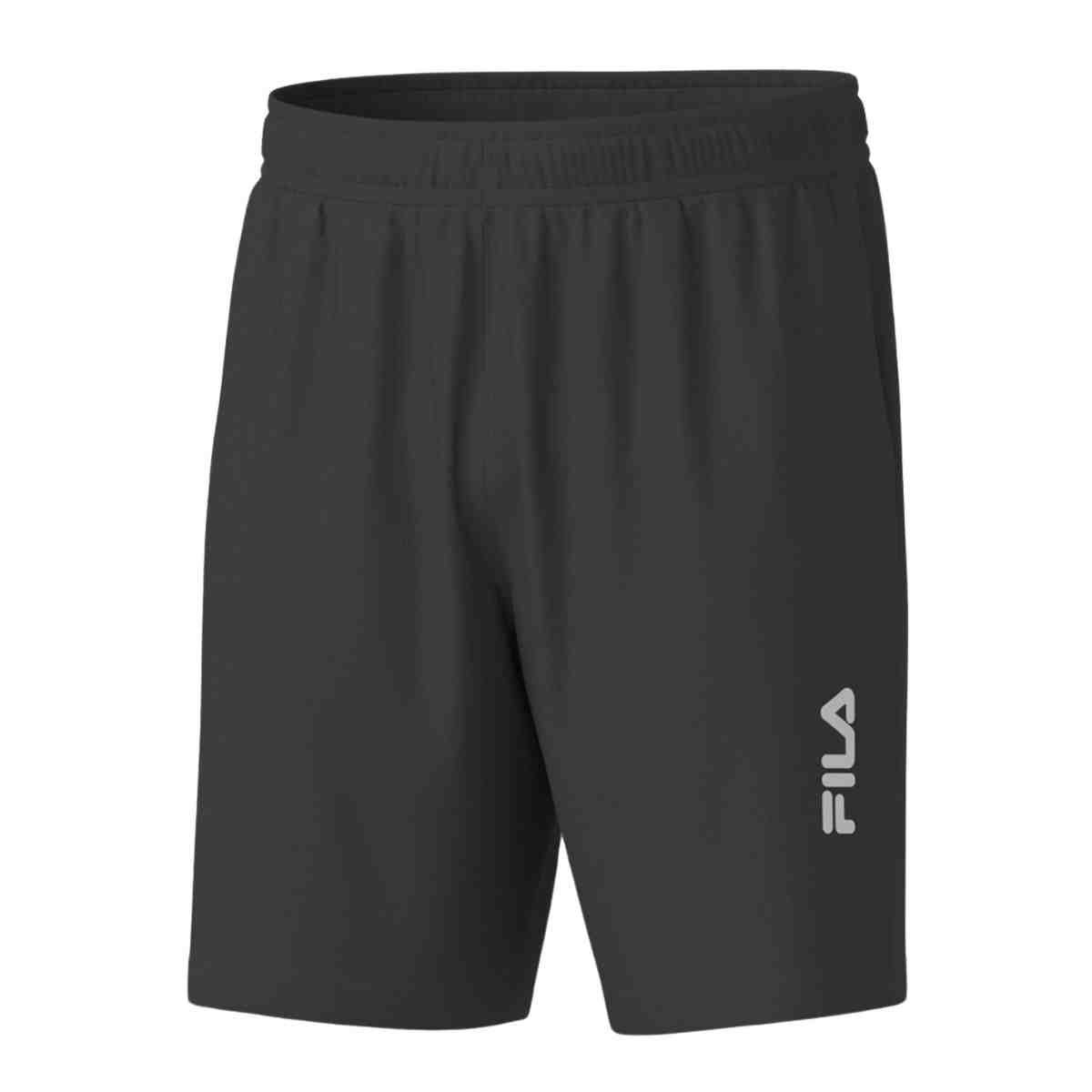 Shorts Masculino Longo Fila Sports Light 8 Preto Preto 2
