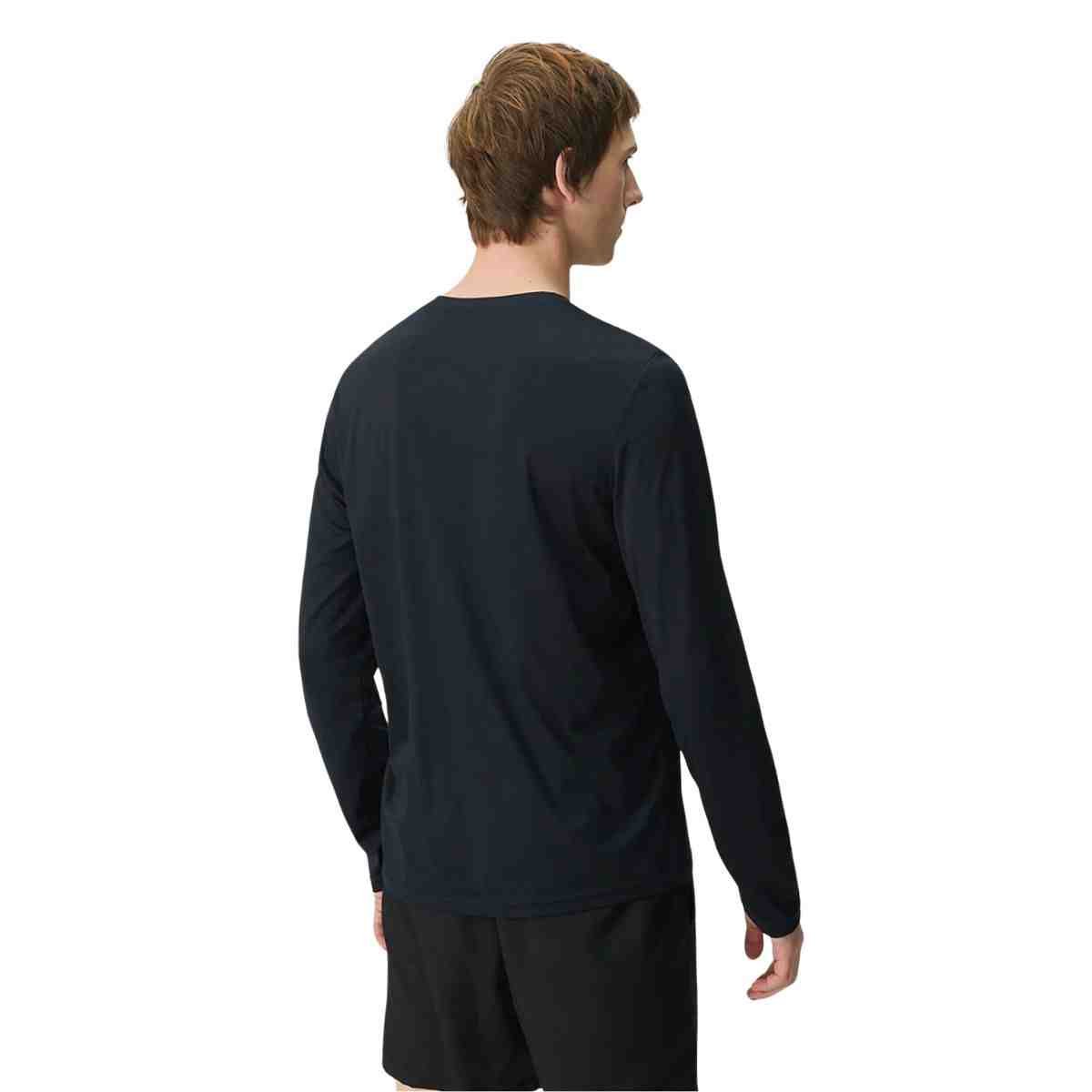 Camiseta Masc Ml Fila Masc. Basic Sports F11at01140-2069 Preto 5