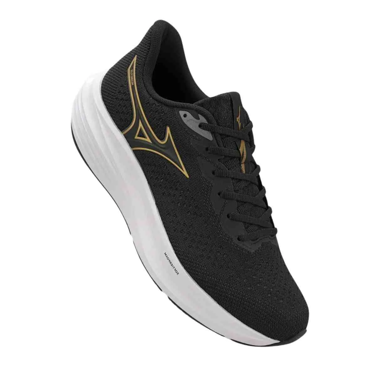 Tênis Corrida Masculino Mizuno Lively Preto Preto 2