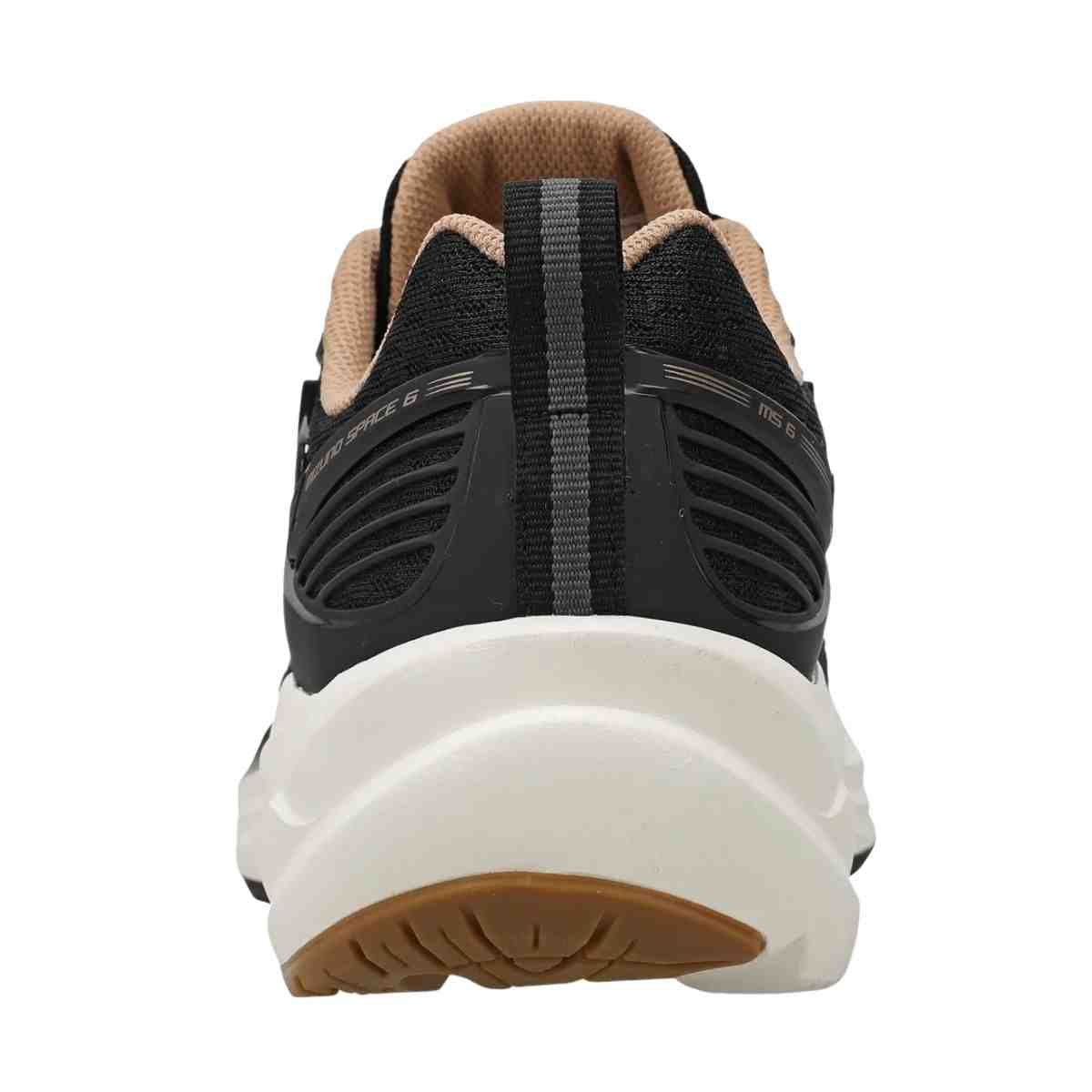 Tênis Corrida Feminino Mizuno Space 6 Preto E Rosa Preto 7