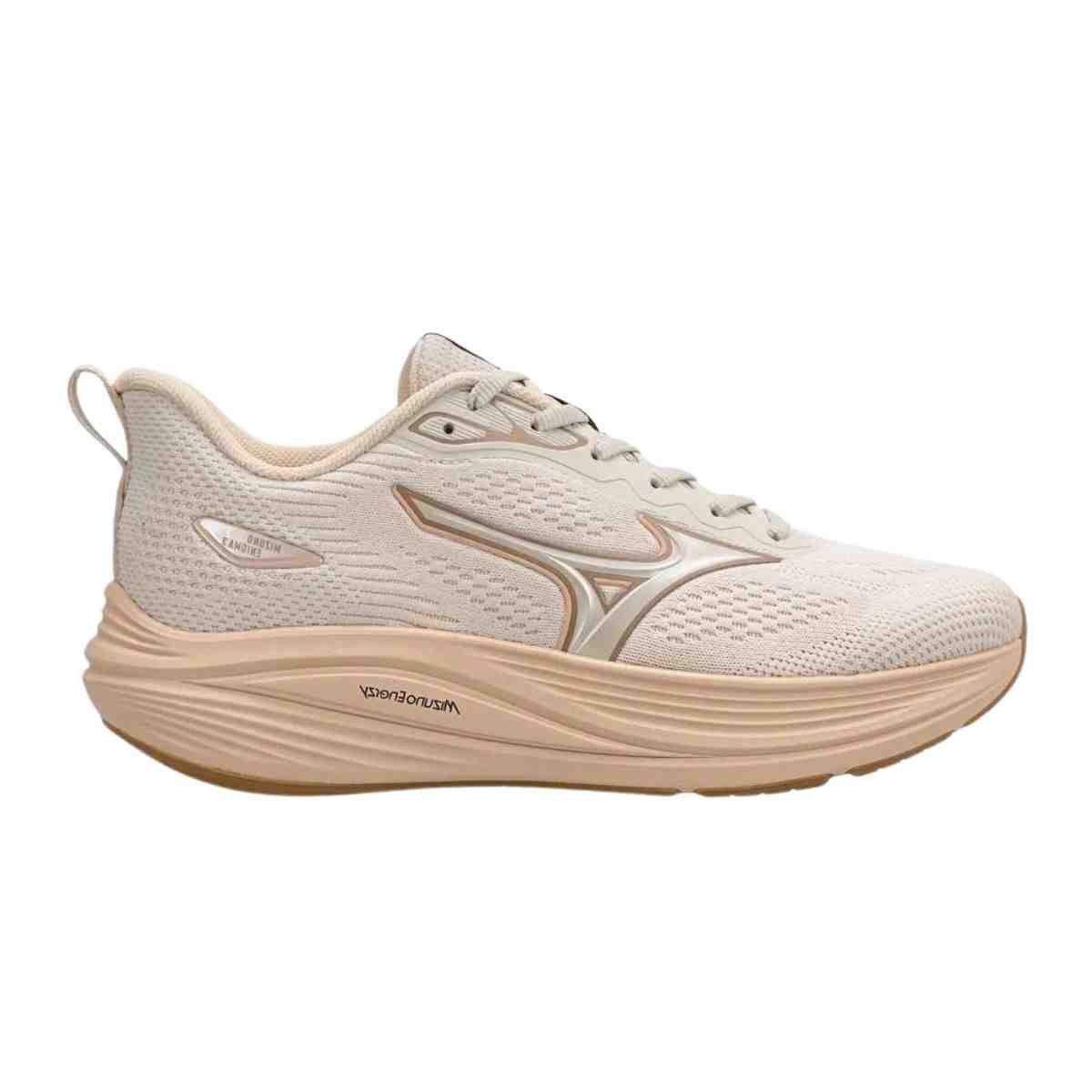 Tênis Corrida Feminino Mizuno Enigma 3 Bege