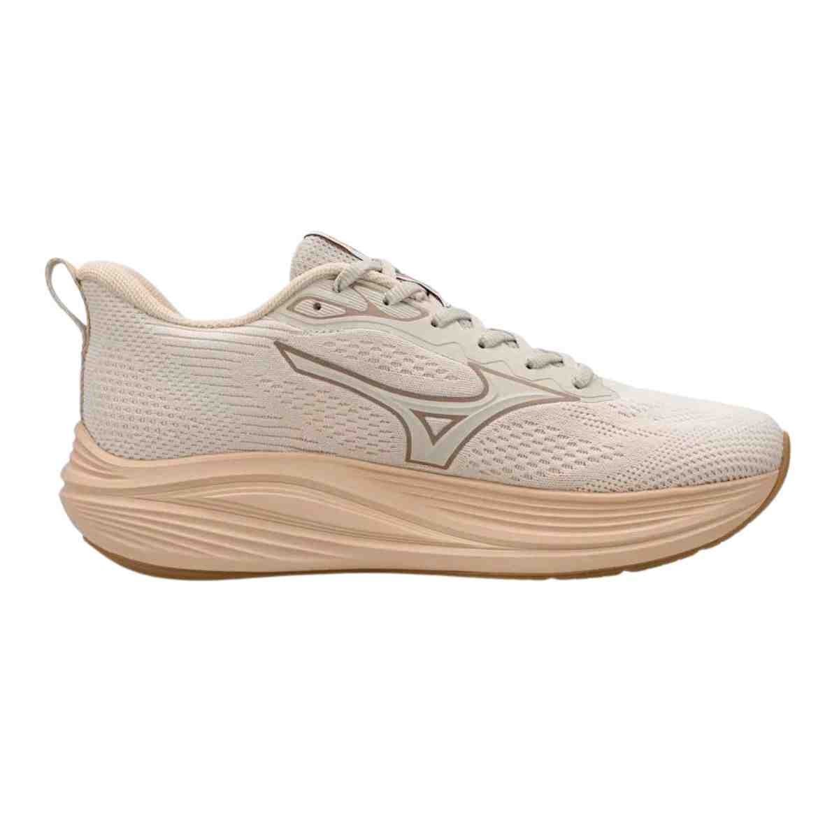 Tênis Corrida Feminino Mizuno Enigma 3 Bege Bege 6