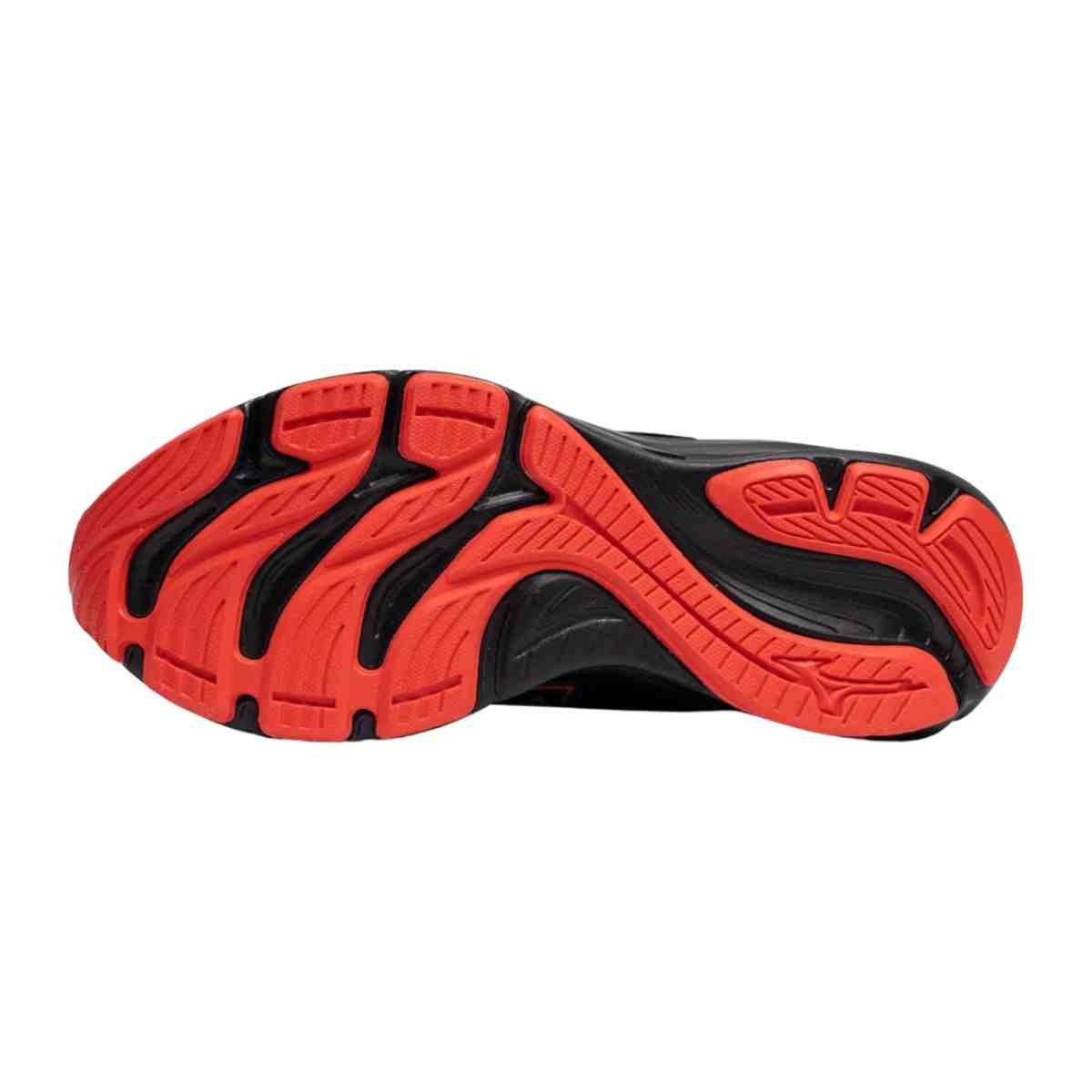 Tênis Corrida Masculino Mizuno Jet 8 Preto E Vermelho Preto 5