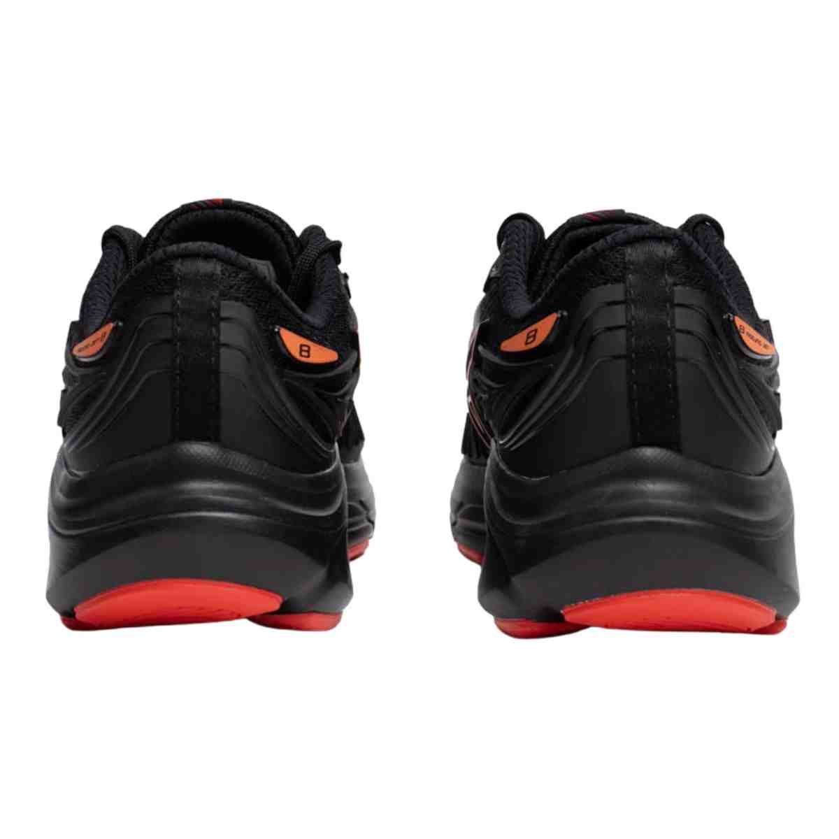 Tênis Corrida Masculino Mizuno Jet 8 Preto E Vermelho Preto 6