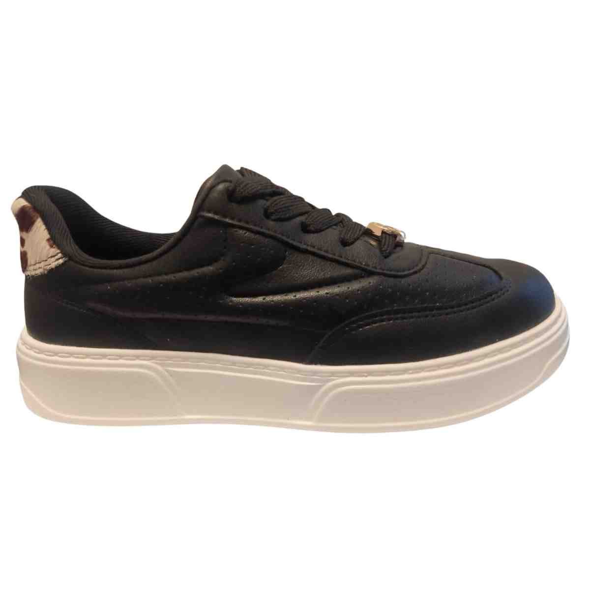 Tênis Casual Feminino Dakota Preto