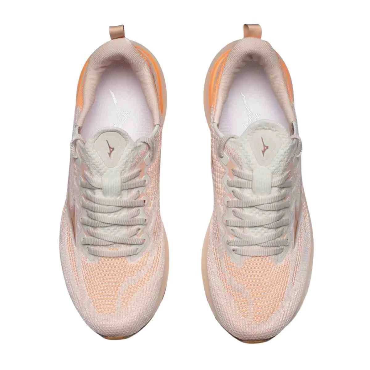 Tênis Corrida Feminino Mizuno Glow 3 Laranja Laranja/Bege 2
