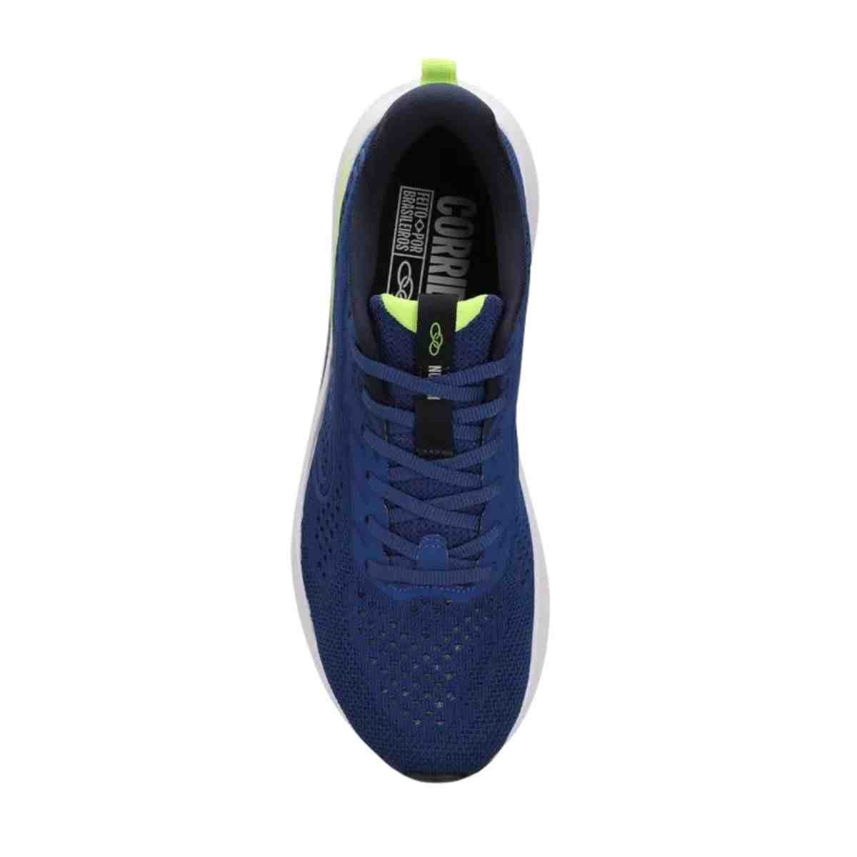 Tênis Corrida Masculino Olympikus Nuvem Azul Azul 3