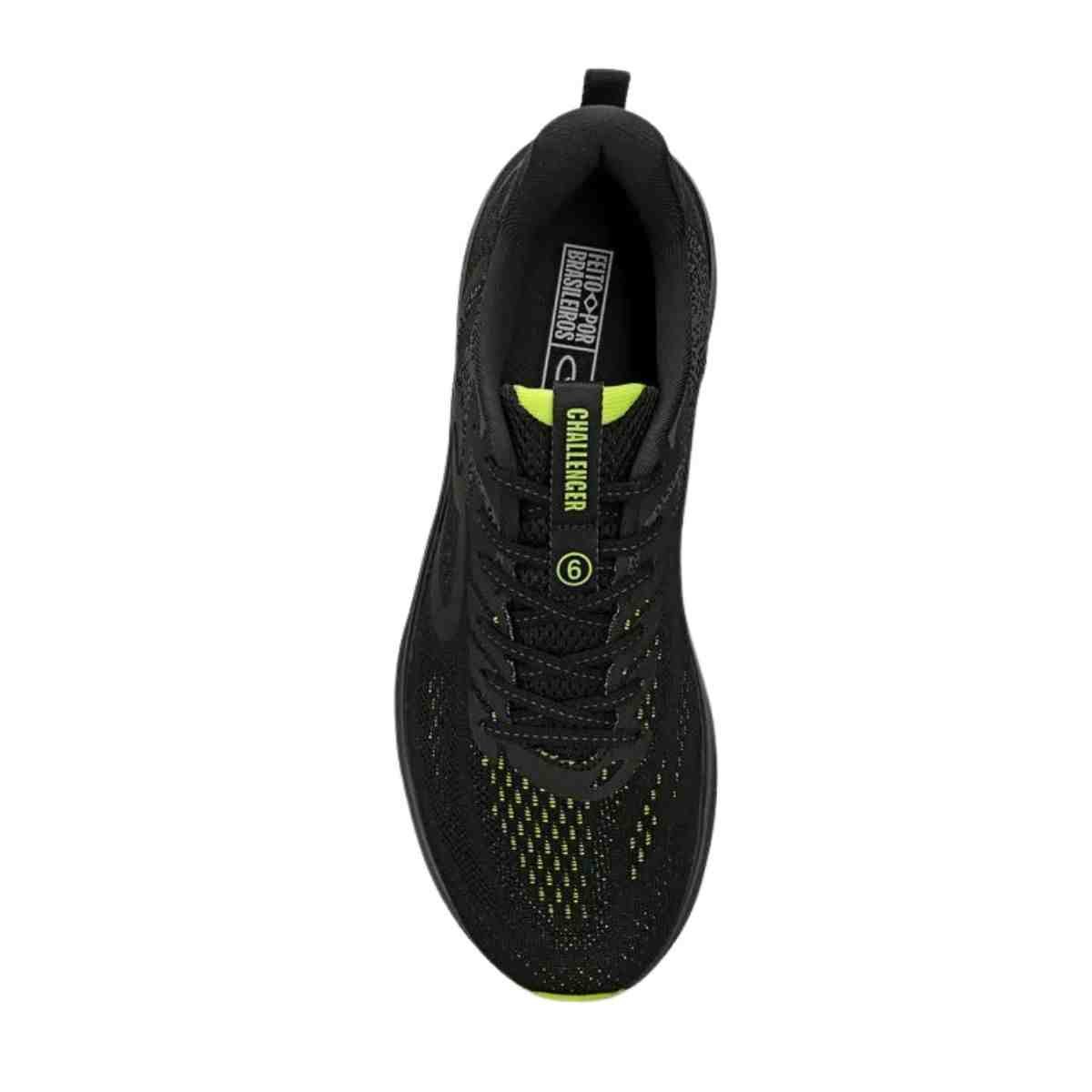 Tênis Corrida Masculino Olympikus Challenger 6 Preto Preto 3
