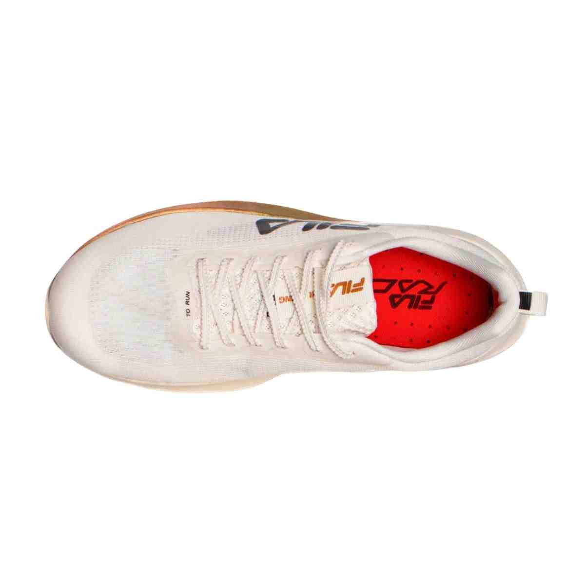 Tênis Corrida Feminino Fila Racer Fastpace Off White Bege 6