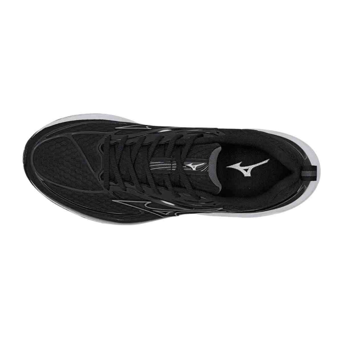 Tênis Corrida Masculino Mizuno Space 6 Preto Preto 3