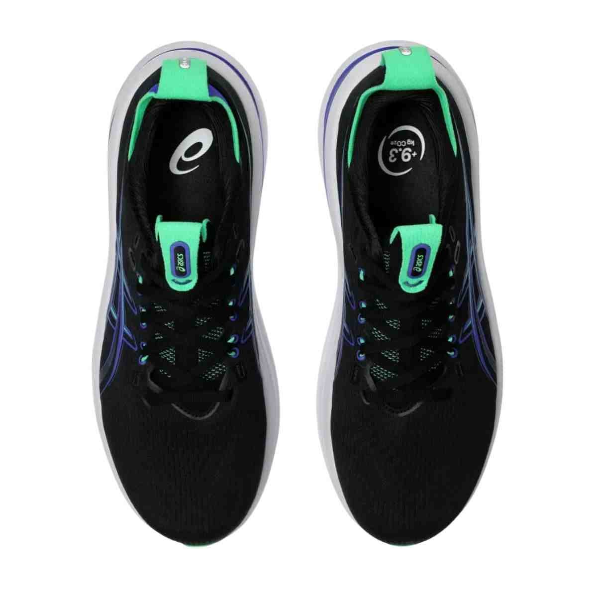 Tênis Corrida Masculino Asics Gel-Nimbus 28  Preto E Azul Preto 3