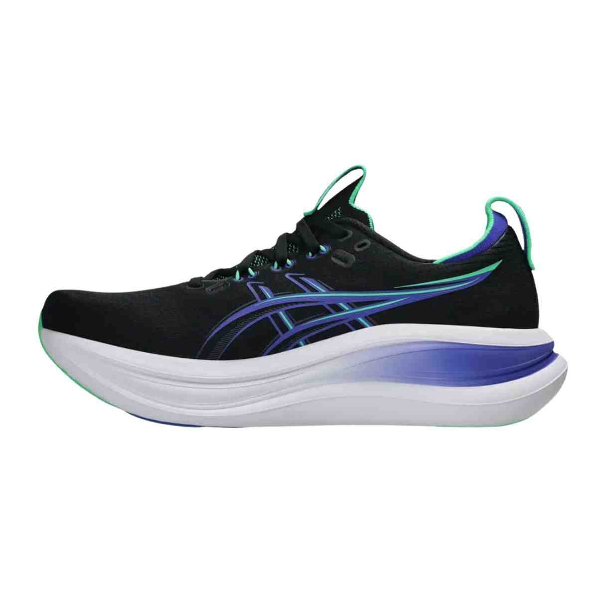 Tênis Corrida Masculino Asics Gel-Nimbus 28  Preto E Azul Preto 5