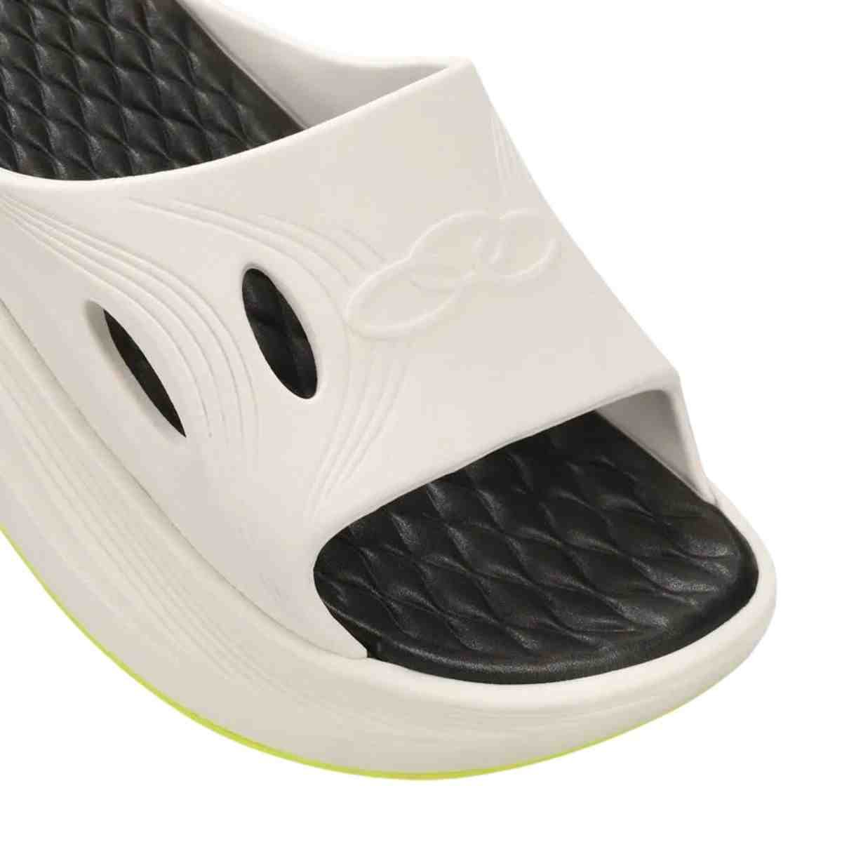 Chinelo Masculino Slide Olympikus Pós Corre Bege Branco 6