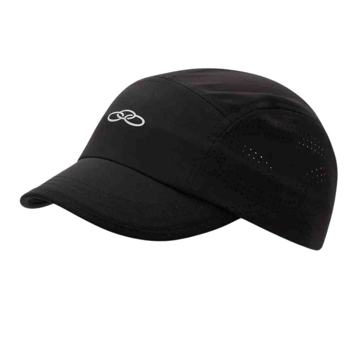 Boné Esportivo Bone Olympikus Corre Preto Preto 2