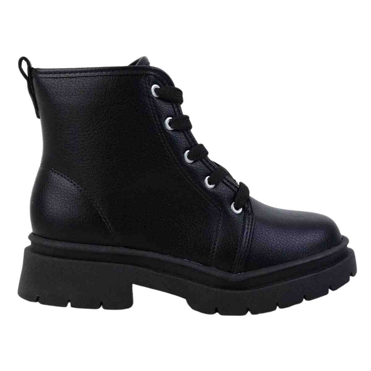 Bota Infantil Coturno Molekinha Preta