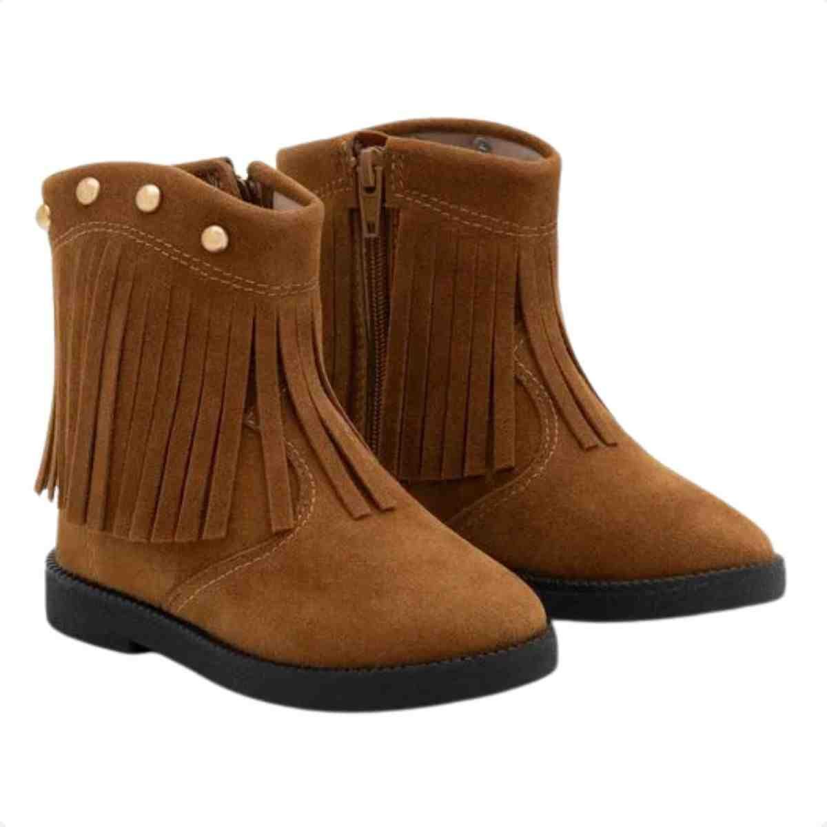 Bota Infantil Molekinha Caramelo Marrom 2