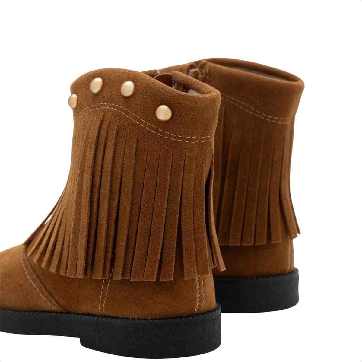 Bota Infantil Molekinha Caramelo Marrom 3