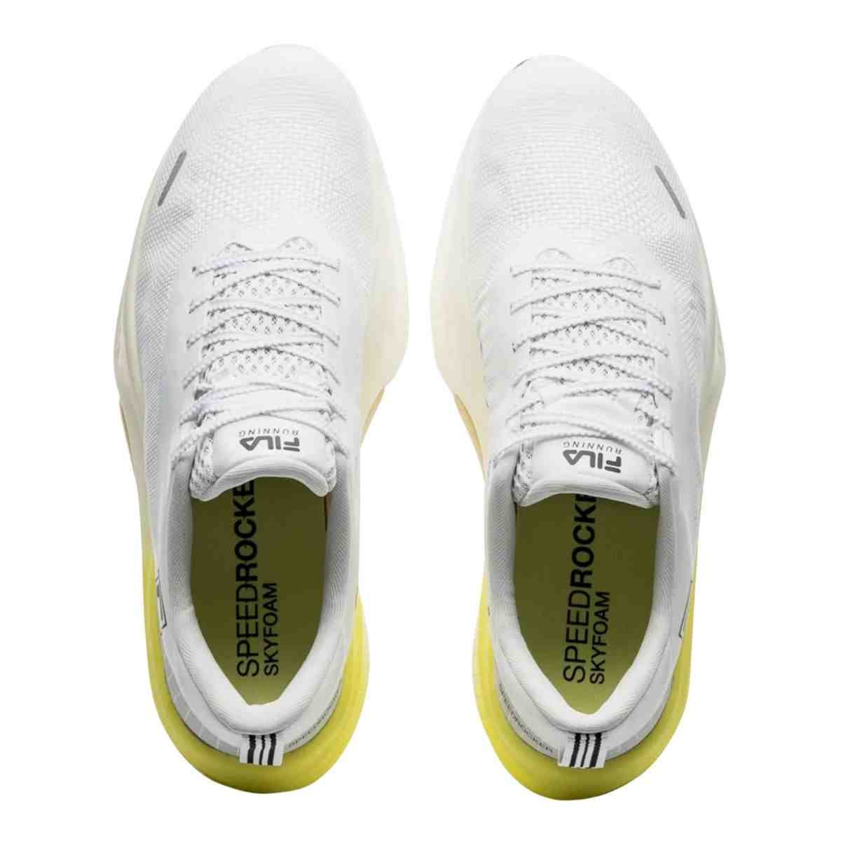 Tênis Corrida Feminino Fila Eedrocker Skyfoam Branco E Verde Branco 3