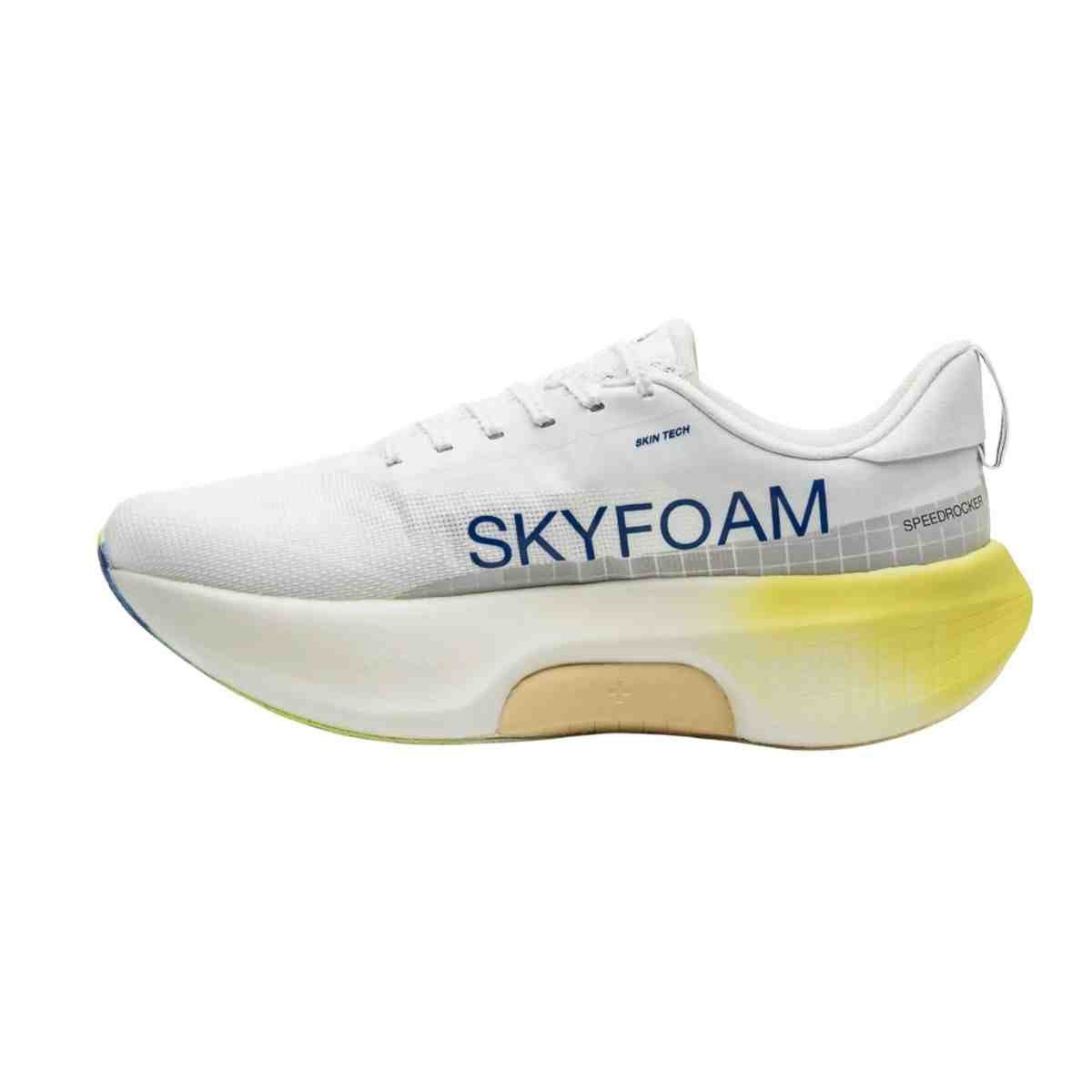 Tênis Corrida Feminino Fila Eedrocker Skyfoam Branco E Verde Branco 4