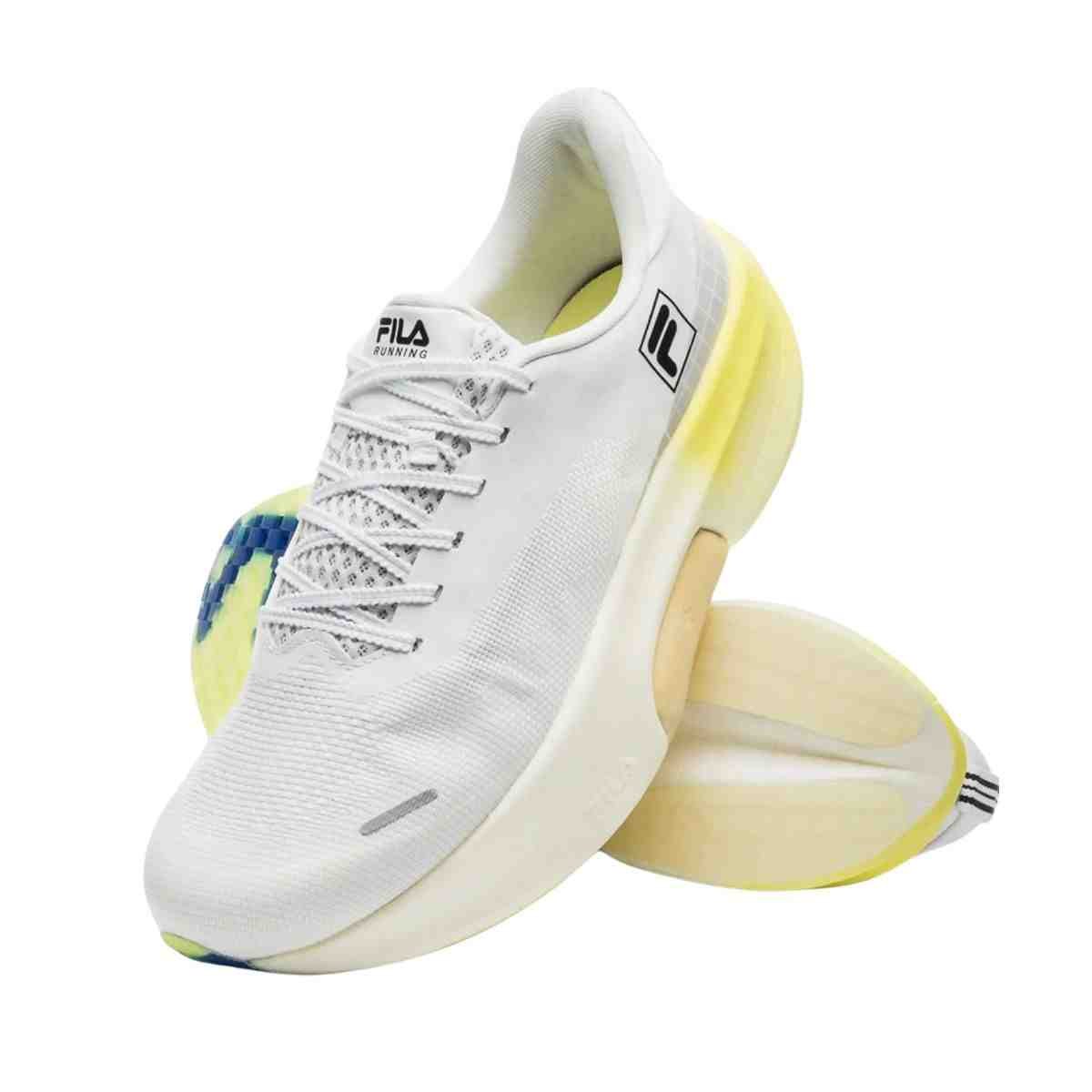 Tênis Corrida Feminino Fila Eedrocker Skyfoam Branco E Verde Branco 6