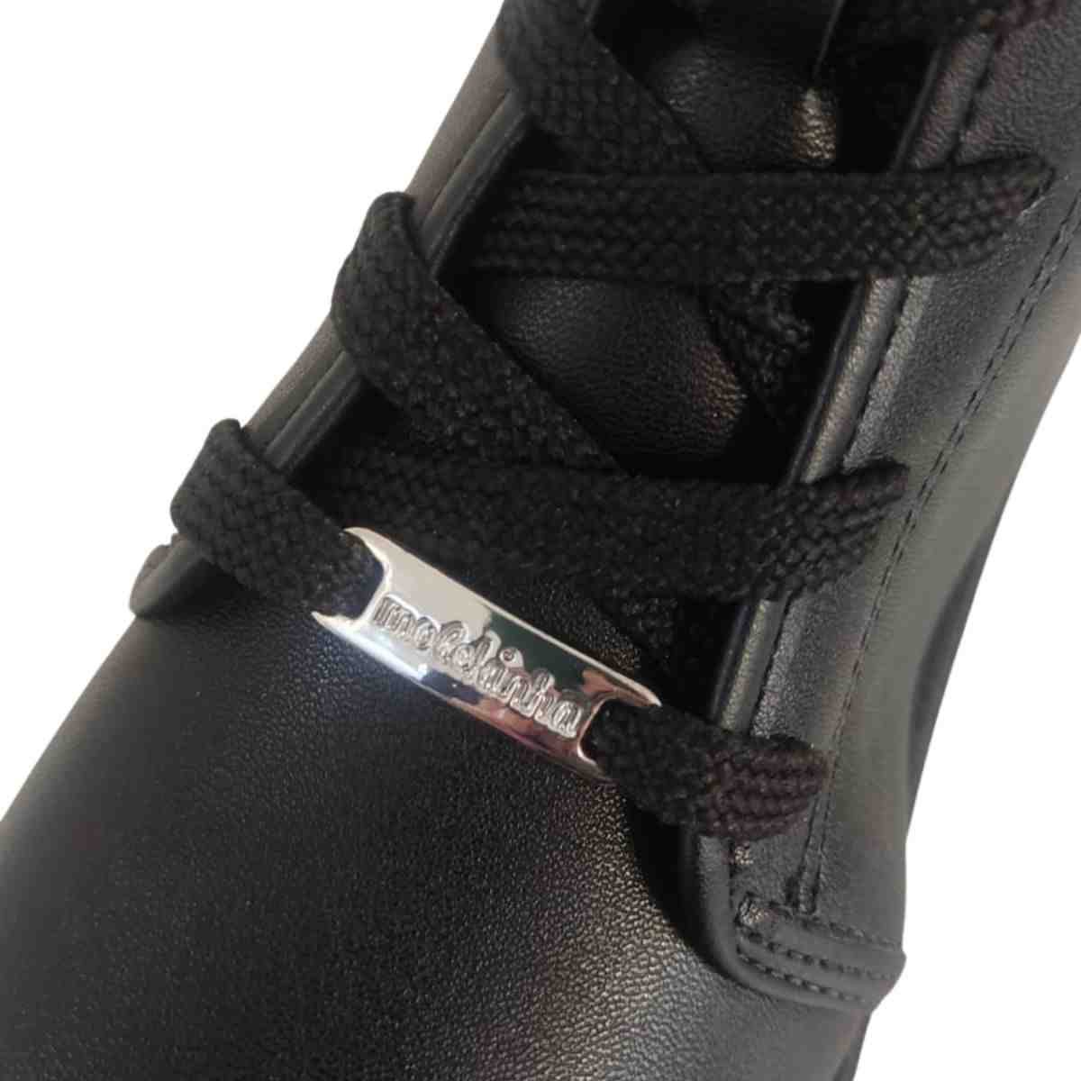 Bota Infantil Coturno Molekinha Preta Preto 5